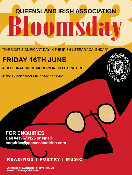 Qld Irish Association | Bloomsday 2023